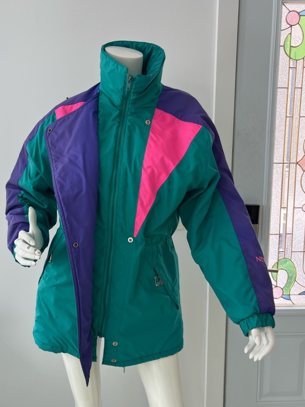 Retro Funky NEVADA Ski Fashion Jacket Made in Canada unique jacket